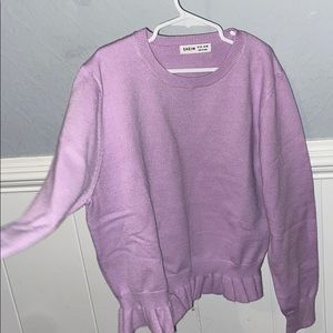 Purple SHEIN sweater